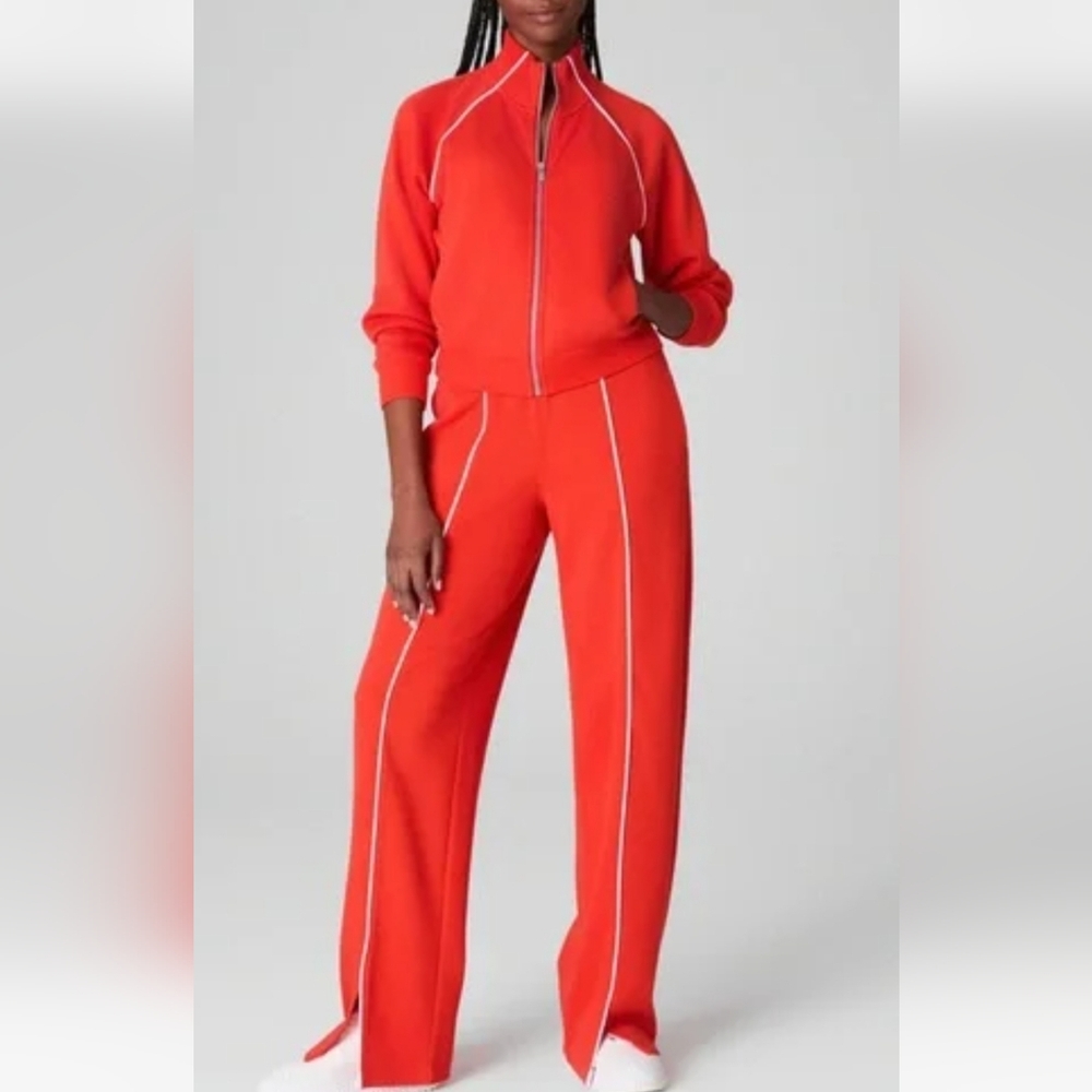 SPANX Vibrant Orange Track Suit